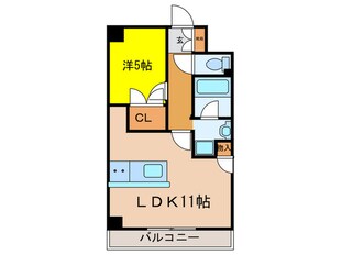 サニープレイス名古屋港の物件間取画像